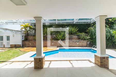 Vista da Sala de apartamento para alugar com 3 quartos, 560m² em Residencial Zero (tambore), Santana de Parnaíba