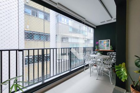 Varanda de apartamento à venda com 2 quartos, 78m² em Botafogo, Rio de Janeiro