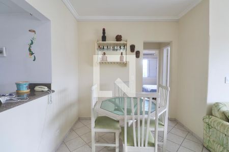 Sala de apartamento para alugar com 3 quartos, 72m² em Balneario Guarujá, Guarujá