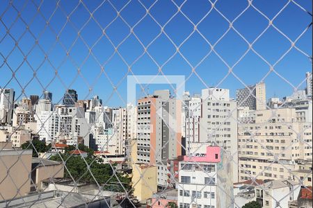 Vista da Sala de apartamento à venda com 2 quartos, 33m² em Bela Vista, São Paulo
