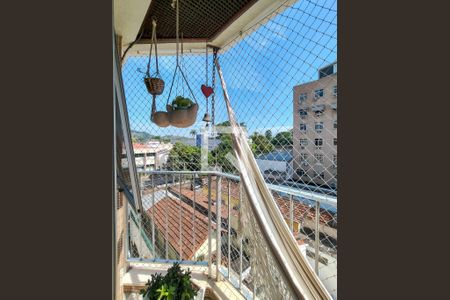 Varanda da Sala de apartamento à venda com 2 quartos, 82m² em Maracanã, Rio de Janeiro
