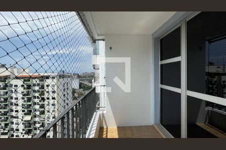 Varanda da Sala de apartamento à venda com 2 quartos, 60m² em Praça da Bandeira, Rio de Janeiro