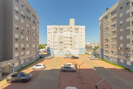 Vista da Sala/Cozinha de apartamento para alugar com 2 quartos, 54m² em Fátima, Canoas
