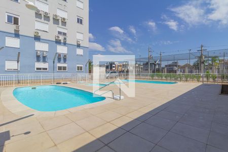 Área comum - Piscina de apartamento à venda com 2 quartos, 54m² em Fátima, Canoas