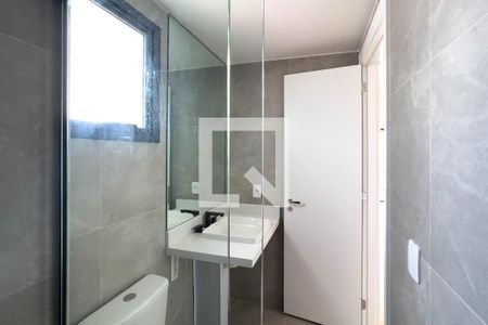 Banheiro de kitnet/studio à venda com 1 quarto, 34m² em Ipiranga, São Paulo