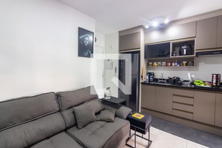 Sala e Cozinha  de apartamento à venda com 2 quartos, 50m² em Centro, Osasco