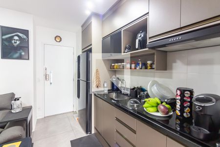 Sala e Cozinha  de apartamento à venda com 2 quartos, 50m² em Centro, Osasco