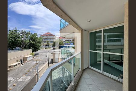 Varanda de apartamento para alugar com 1 quarto, 60m² em Recreio dos Bandeirantes, Rio de Janeiro