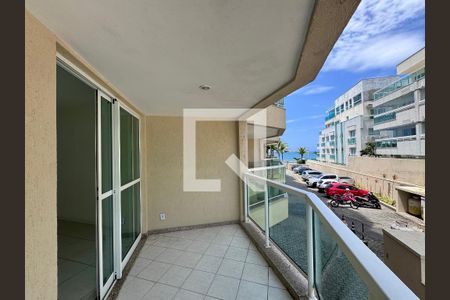 Varanda de apartamento para alugar com 1 quarto, 60m² em Recreio dos Bandeirantes, Rio de Janeiro