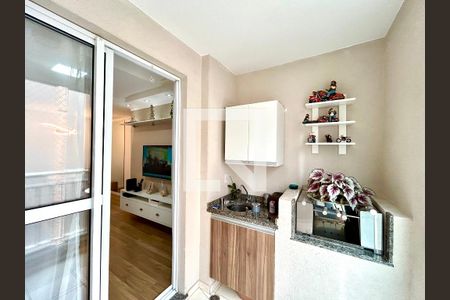 Varanda da Sala de apartamento à venda com 3 quartos, 77m² em Jardim Flor da Montanha, Guarulhos