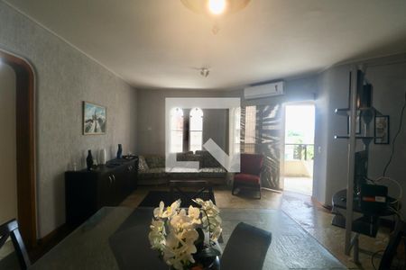 Sala de apartamento para alugar com 3 quartos, 104m² em Jardim Praiano, Guarujá