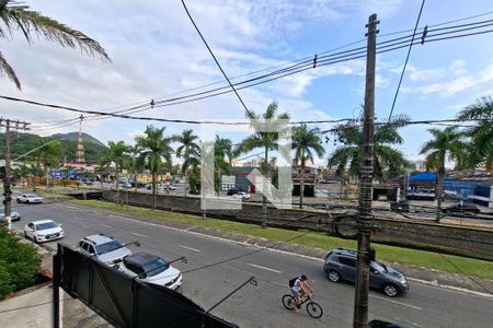 Vista da Sacada de casa de condomínio para alugar com 1 quarto, 63m² em Vila Antartica, Praia Grande