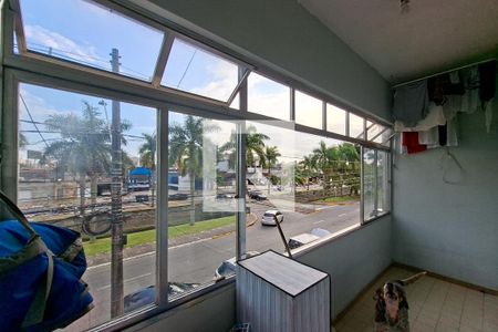 Sacada  de casa de condomínio para alugar com 1 quarto, 63m² em Vila Antartica, Praia Grande