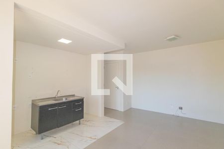 Sala/Cozinha de apartamento para alugar com 2 quartos, 55m² em Fátima, Canoas