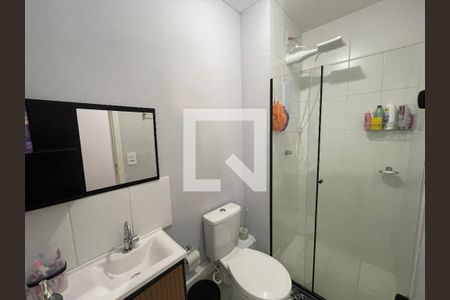 Banheiro Social de apartamento para alugar com 2 quartos, 49m² em Recanto Vista Alegre, Cotia