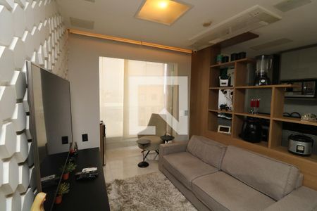 Sala de apartamento para alugar com 2 quartos, 49m² em Vila Alóis, São Paulo
