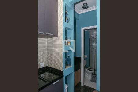 Sala e Cozinha de apartamento para alugar com 2 quartos, 29m² em Lapa, São Paulo