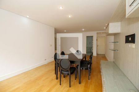 Sala de Estar e Jantar de apartamento para alugar com 3 quartos, 130m² em Paraíso, São Paulo