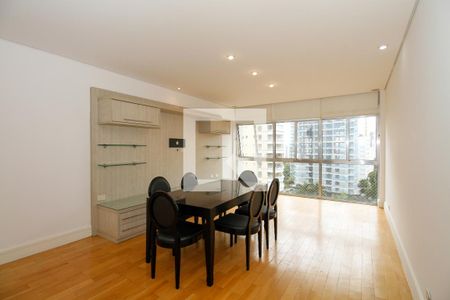 Sala de Estar e Jantar de apartamento para alugar com 3 quartos, 130m² em Paraíso, São Paulo