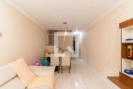 Sala de casa de condomínio à venda com 3 quartos, 112m² em Vila Santa Clara, São Paulo