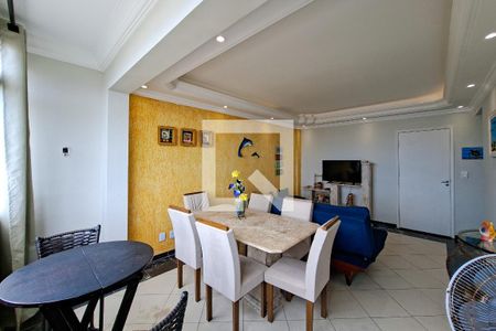 Sala de apartamento para alugar com 2 quartos, 80m² em Vila Caiçara, Praia Grande