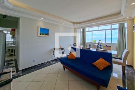 Sala de apartamento para alugar com 2 quartos, 80m² em Vila Caiçara, Praia Grande