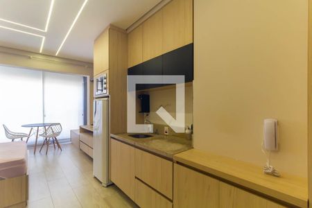 Cozinha de apartamento à venda com 1 quarto, 24m² em Jardim Independência (são Paulo), São Paulo