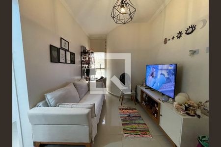 Sala de apartamento à venda com 1 quarto, 38m² em Jardim Trussardi, São Paulo