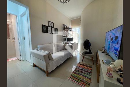 Sala de apartamento à venda com 1 quarto, 38m² em Jardim Trussardi, São Paulo