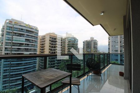 Sala - Varanda de apartamento para alugar com 2 quartos, 78m² em Barra Olímpica, Rio de Janeiro