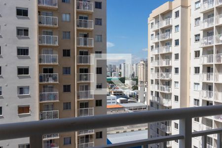 Vista da Sacada da Sala de apartamento à venda com 1 quarto, 26m² em Várzea da Barra Funda, São Paulo