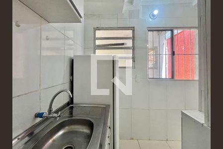 Cozinha de kitnet/studio para alugar com 1 quarto, 27m² em Cidade Universitária, Campinas