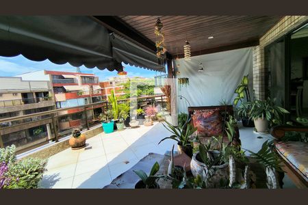 Varanda  de apartamento à venda com 3 quartos, 324m² em Recreio dos Bandeirantes, Rio de Janeiro