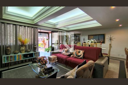 Sala de apartamento à venda com 4 quartos, 324m² em Recreio dos Bandeirantes, Rio de Janeiro