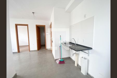 Cozinha de apartamento para alugar com 2 quartos, 39m² em Belenzinho, São Paulo