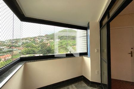Varanda da Sala de apartamento para alugar com 2 quartos, 105m² em Comiteco, Belo Horizonte