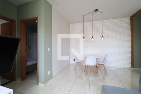 Sala de apartamento para alugar com 2 quartos, 53m² em Laranjeiras, Uberlândia