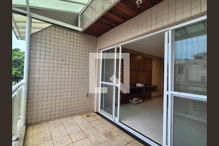 Varanda  de apartamento à venda com 4 quartos, 296m² em Recreio dos Bandeirantes, Rio de Janeiro
