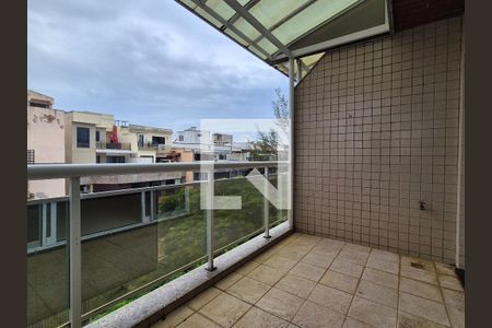 Varanda  de apartamento à venda com 4 quartos, 296m² em Recreio dos Bandeirantes, Rio de Janeiro