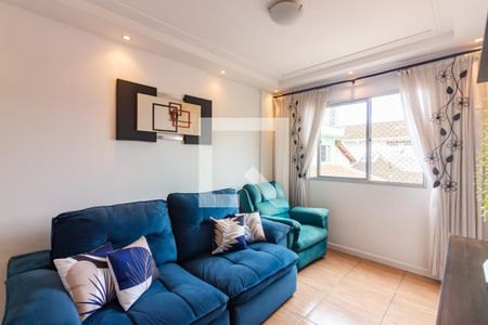 Sala  de apartamento à venda com 2 quartos, 65m² em Jaguaribe, Osasco