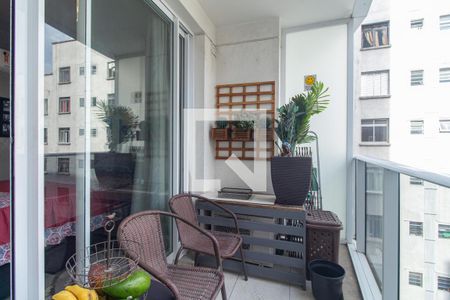 Varanda de kitnet/studio à venda com 0 quarto, 22m² em Sé, São Paulo
