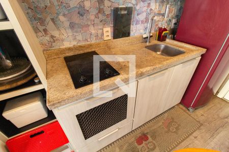 Cozinha de kitnet/studio à venda com 0 quarto, 22m² em Sé, São Paulo