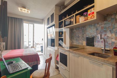 Cozinha de kitnet/studio à venda com 0 quarto, 22m² em Sé, São Paulo