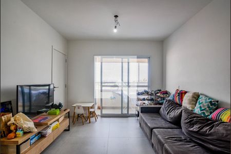 Sala de apartamento à venda com 3 quartos, 96m² em Campestre, Santo André
