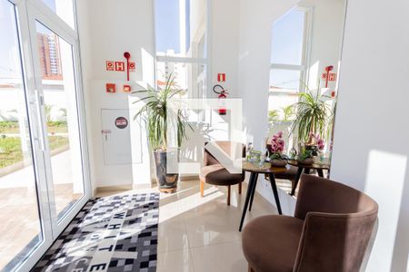 Hall de apartamento à venda com 3 quartos, 96m² em Campestre, Santo André