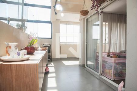 Varanda gourmet de apartamento à venda com 3 quartos, 207m² em Vila Clementino, São Paulo