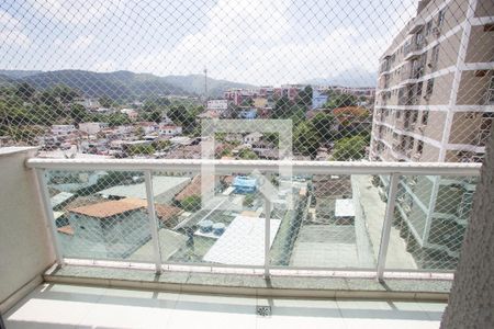 Varanda da Sala de apartamento para alugar com 2 quartos, 60m² em Pechincha, Rio de Janeiro