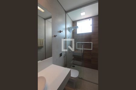 Banheiro da Suite de casa à venda com 4 quartos, 200m² em Santa Rosa, Belo Horizonte