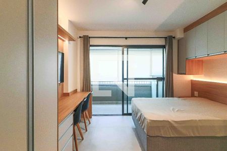 Studio - Quarto e Cozinha de apartamento para alugar com 1 quarto, 29m² em Butantã, São Paulo