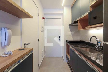 Studio - Quarto e Cozinha de apartamento para alugar com 1 quarto, 29m² em Butantã, São Paulo